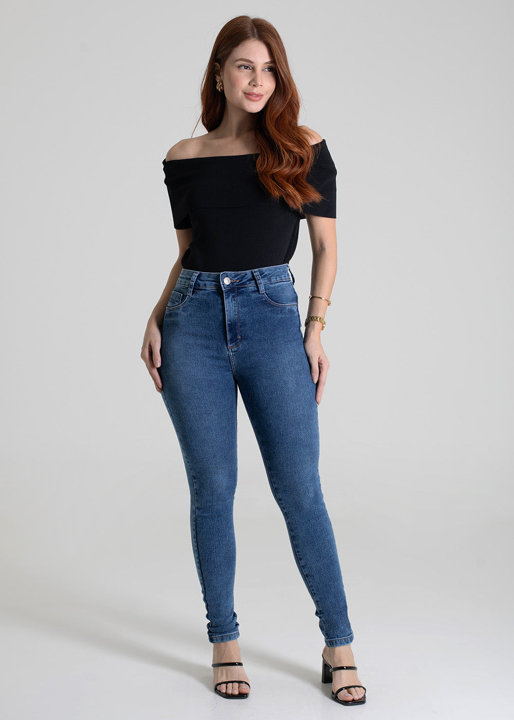 Calça Jeans Sawary Push Up - 279450 AZUL