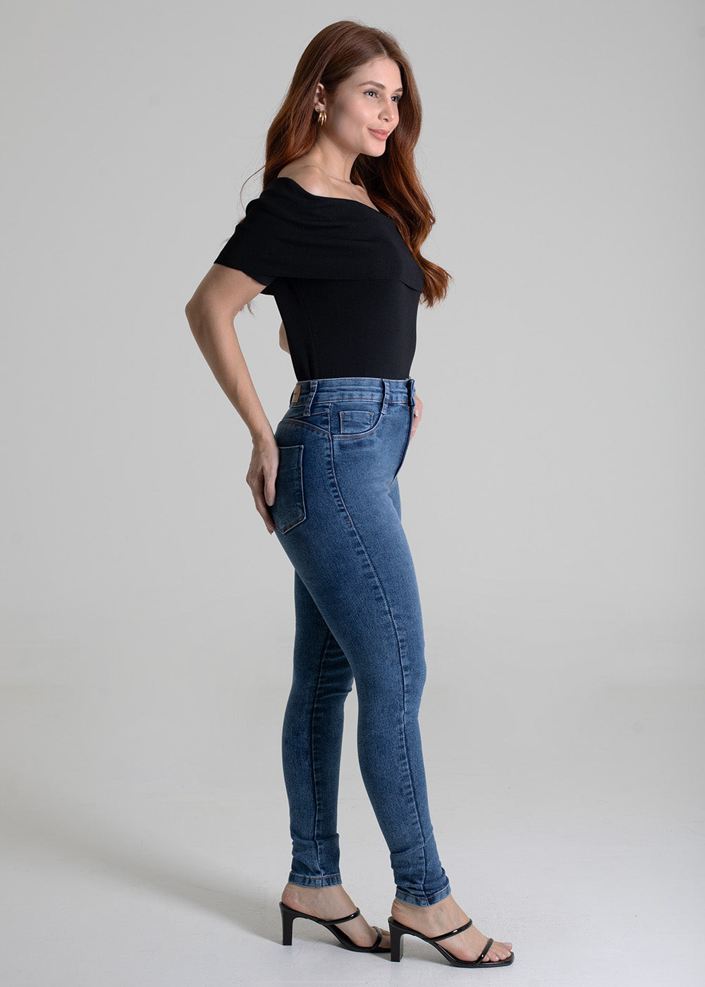 Calça Jeans Sawary Push Up - 279450 AZUL