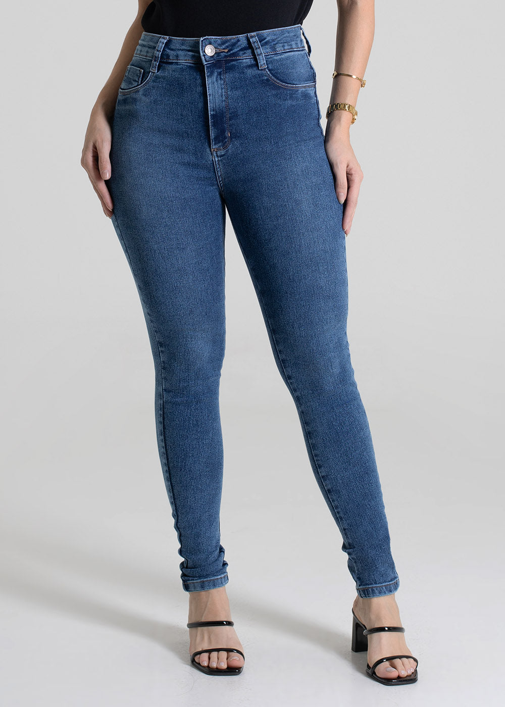 Calça Jeans Sawary Push Up - 279450 AZUL