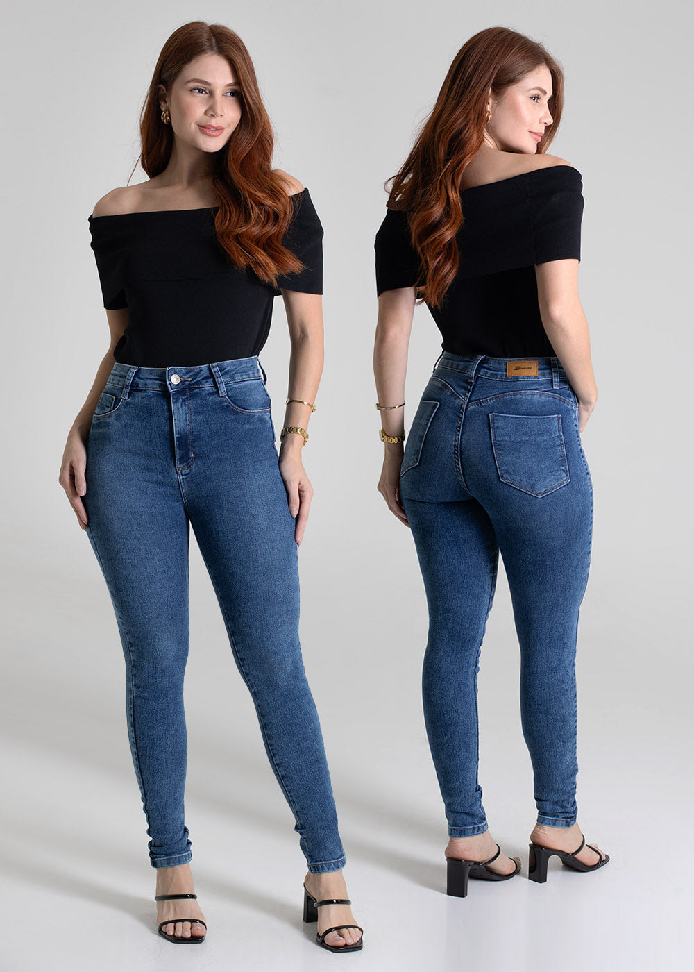 Calça Jeans Sawary Push Up - 279450 AZUL