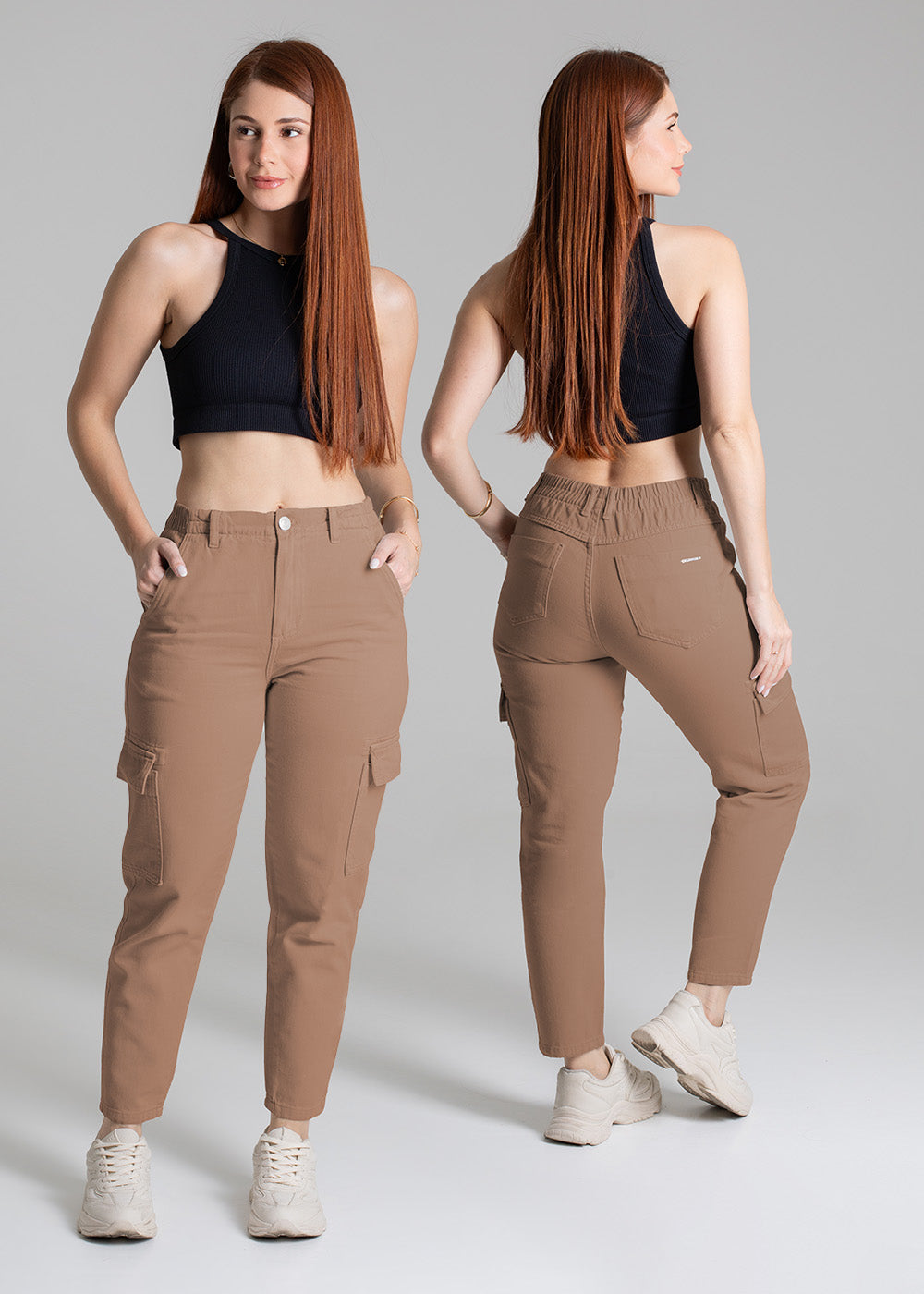 Calça Sarja Sawary Mom - 279458 CAPPUCINO