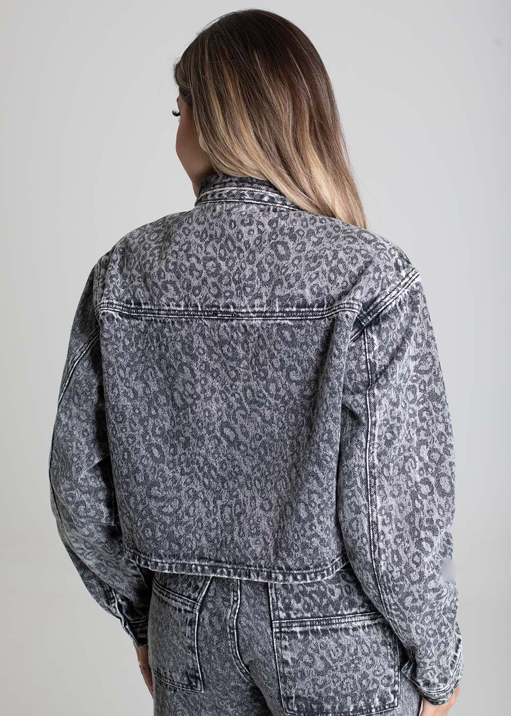 Jaqueta Sarja Sawary - 279481 ESTAMPADO