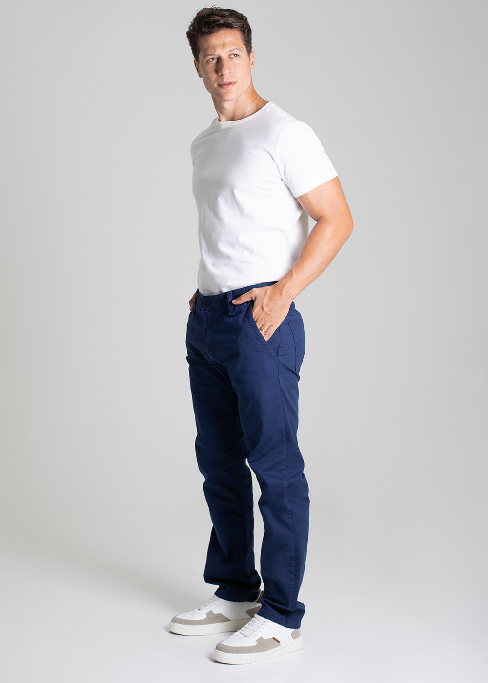 Calça Sarja Sawary Skinny - 279499 AZUL