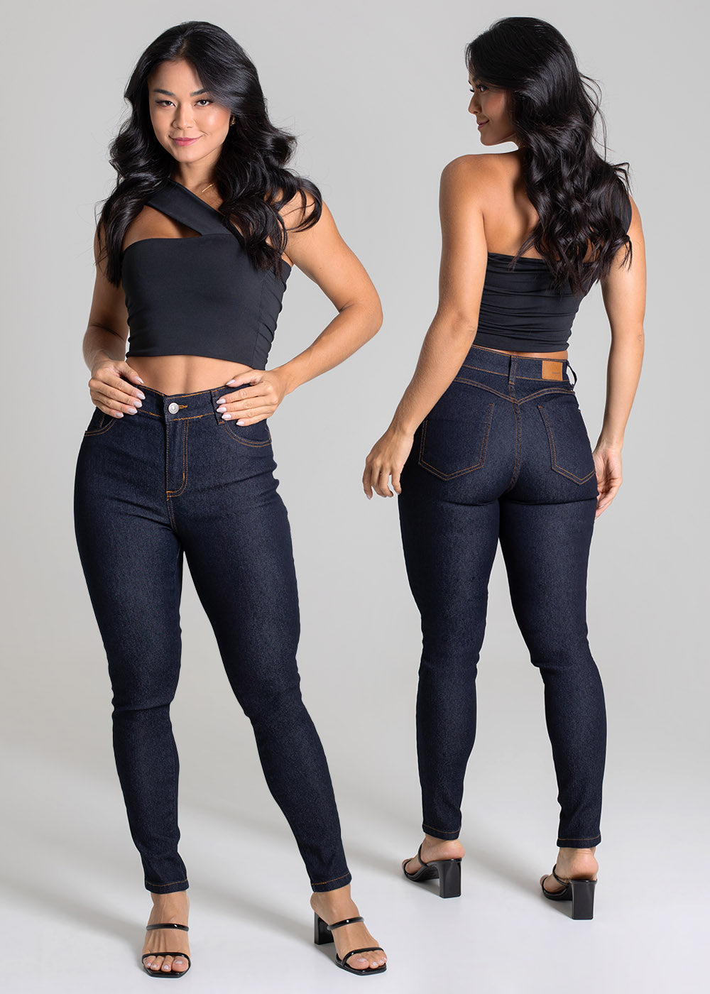 Calça Jeans Sawary Heart - 279552 AZUL