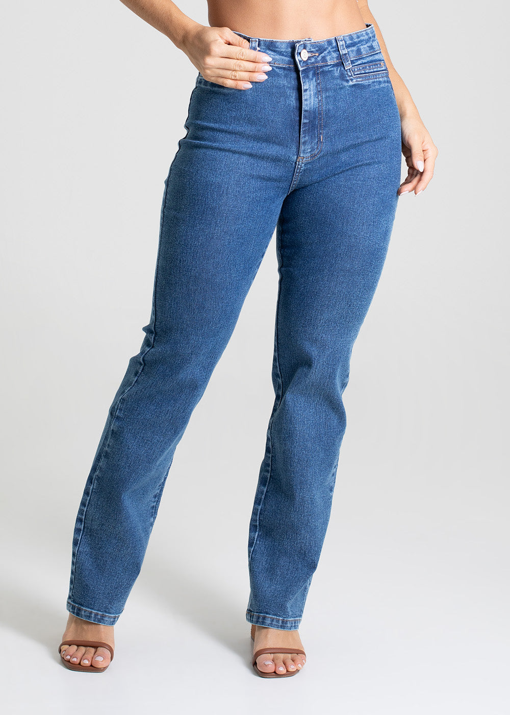 Calça Jeans Sawary Reta - 279567 AZUL
