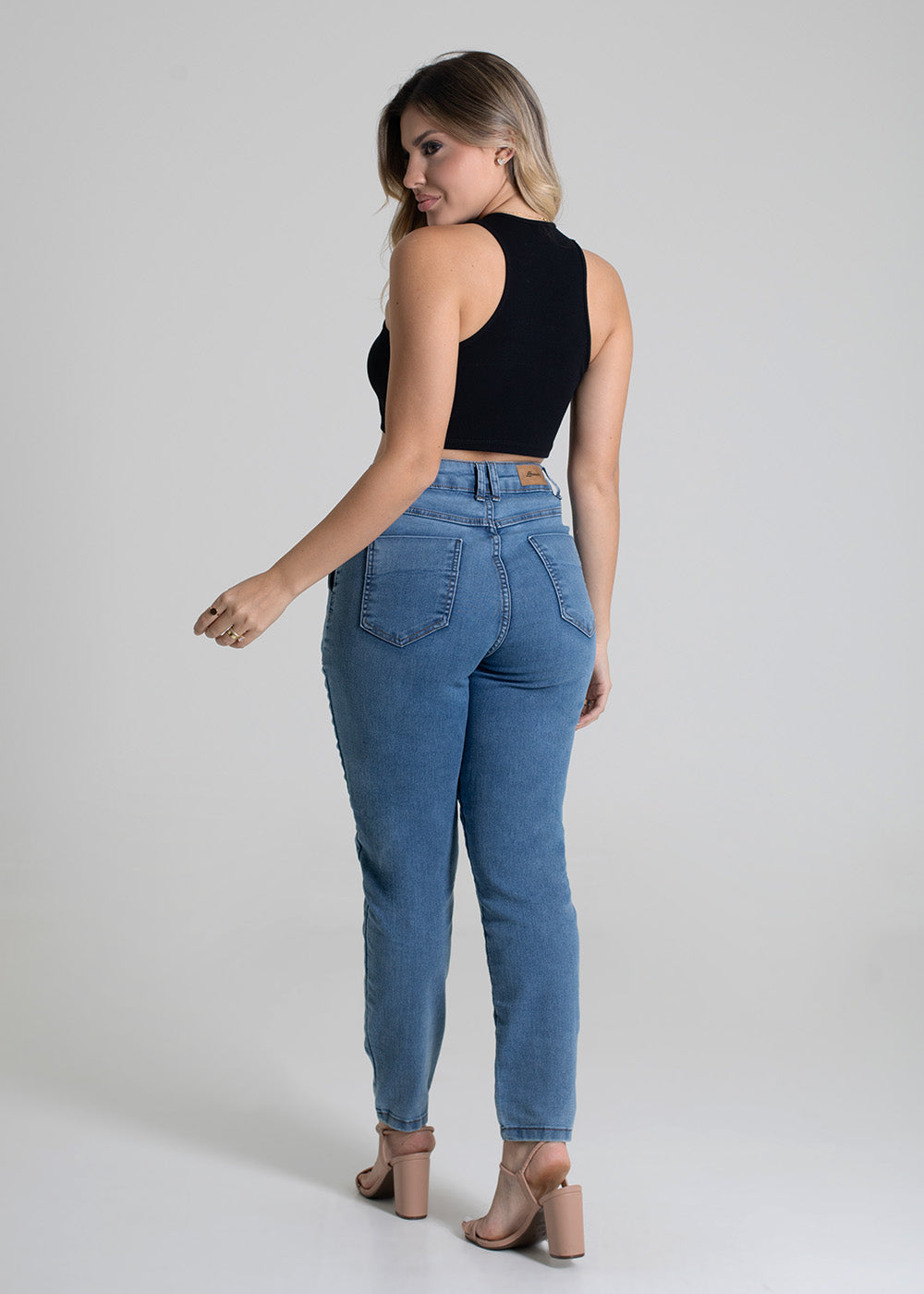 Calça Jeans Sawary Mom - 279610 AZUL