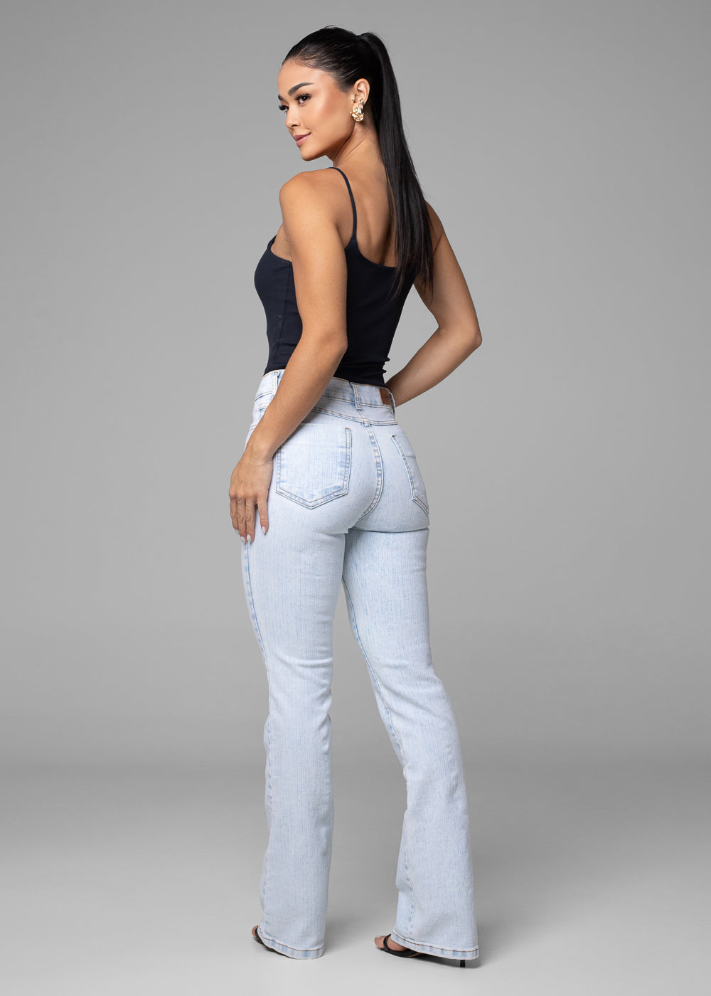 Calça Jeans Sawary Boot Cut - 279641 AZUL