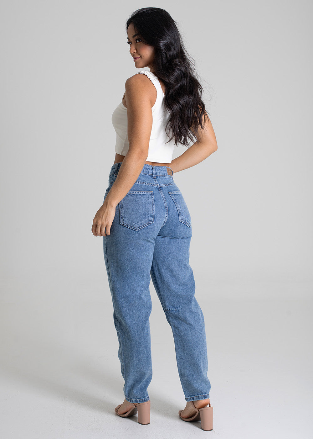 Calça Jeans Sawary Barrel - 279667 AZUL
