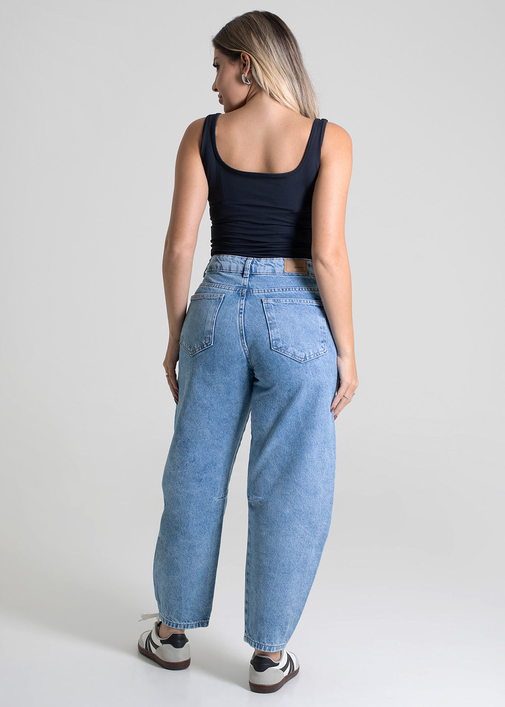 Calça Jeans Sawary Barrel - 279669 AZUL