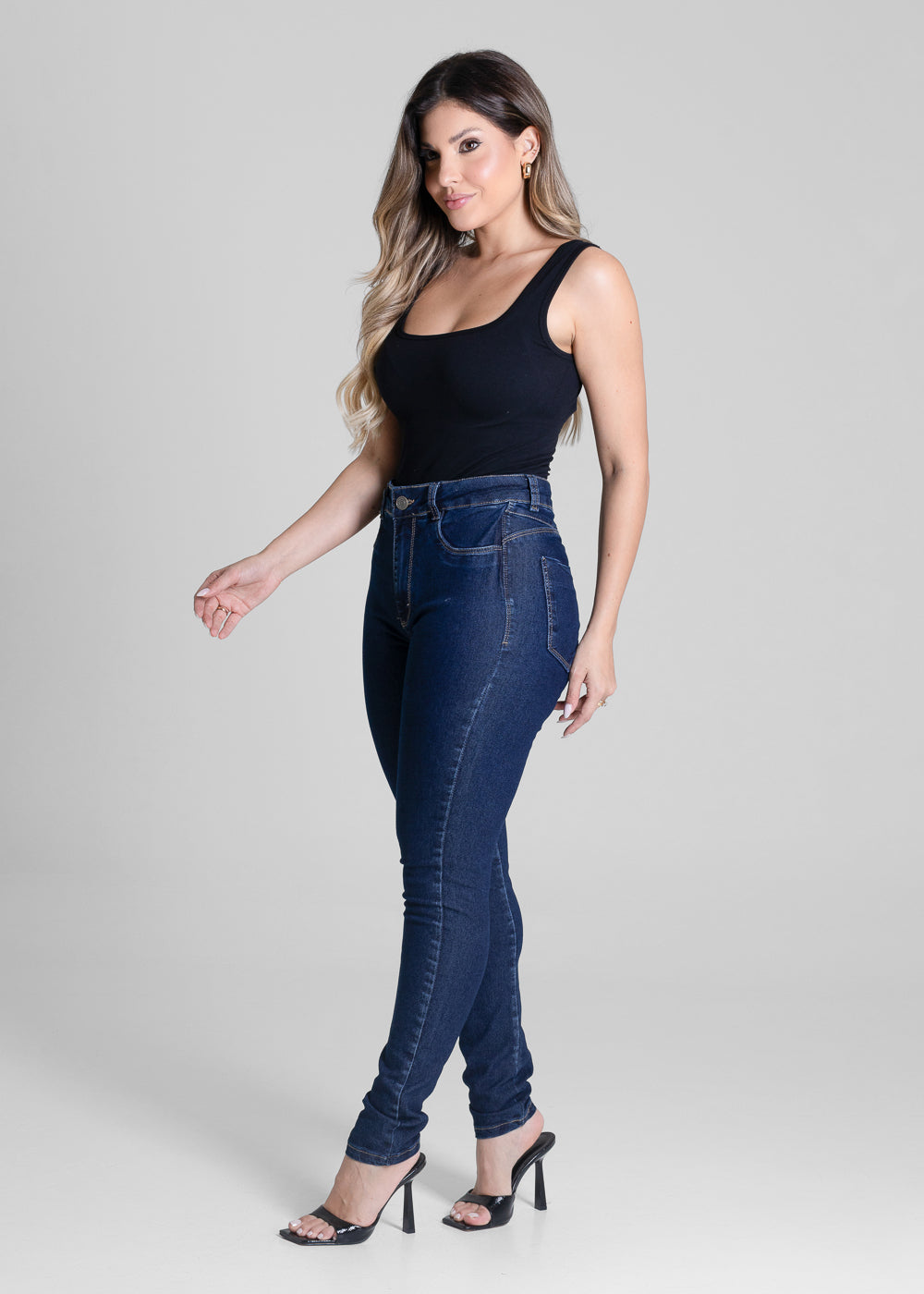 Calça Jeans Sawary Super Lipo - 279675 AZUL