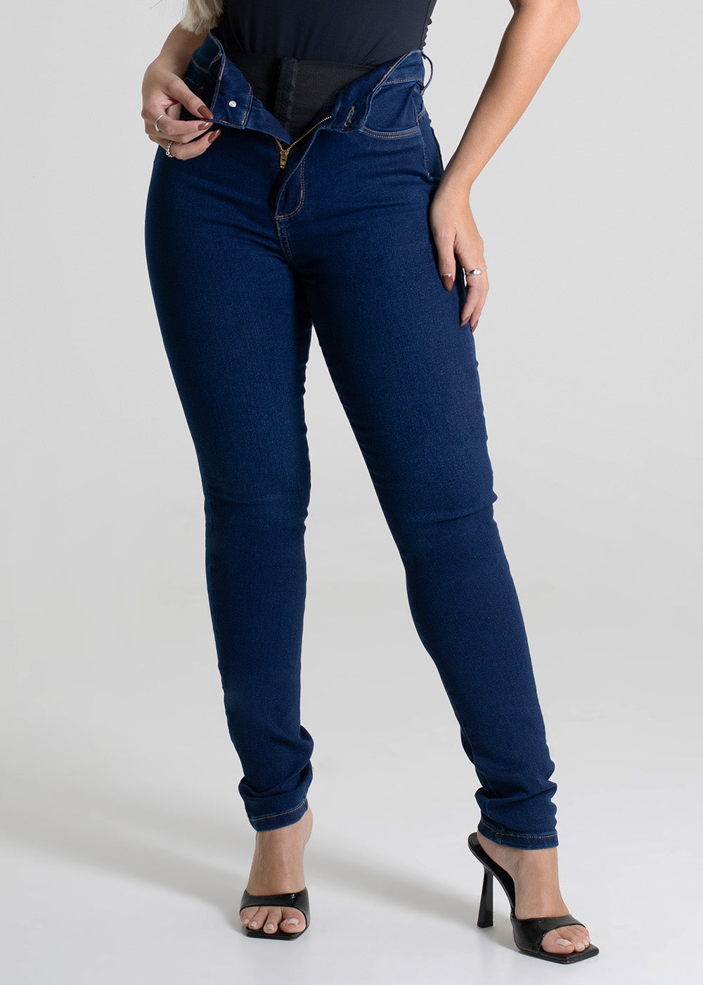 Calça Jeans Sawary Super Lipo - 279677 AZUL