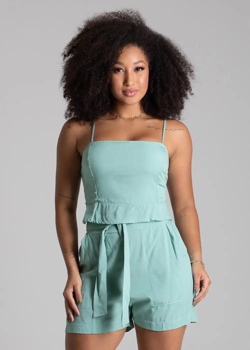 Shorts Sawary Frescor - 279735 VERDE