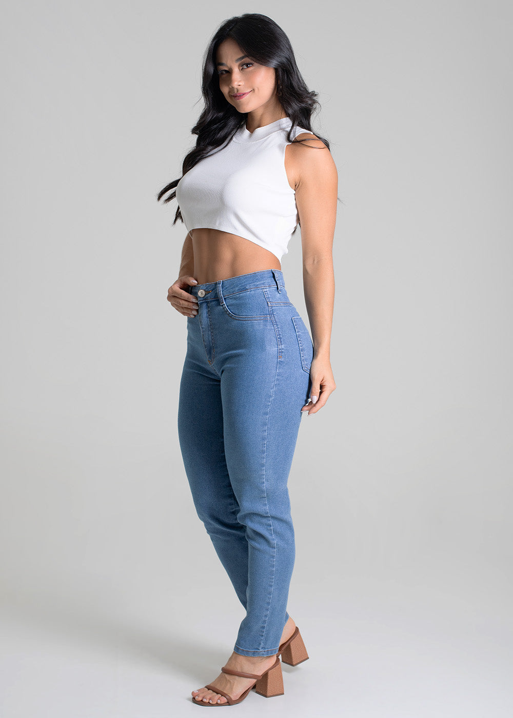 Calça Jeans Sawary Super Lipo - 279752 AZUL