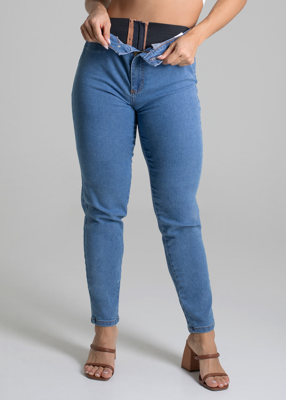 Calça Jeans Sawary Super Lipo - 279752 AZUL