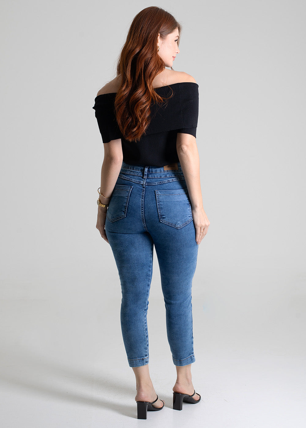 Calça Jeans Sawary Cropped - 279755 AZUL