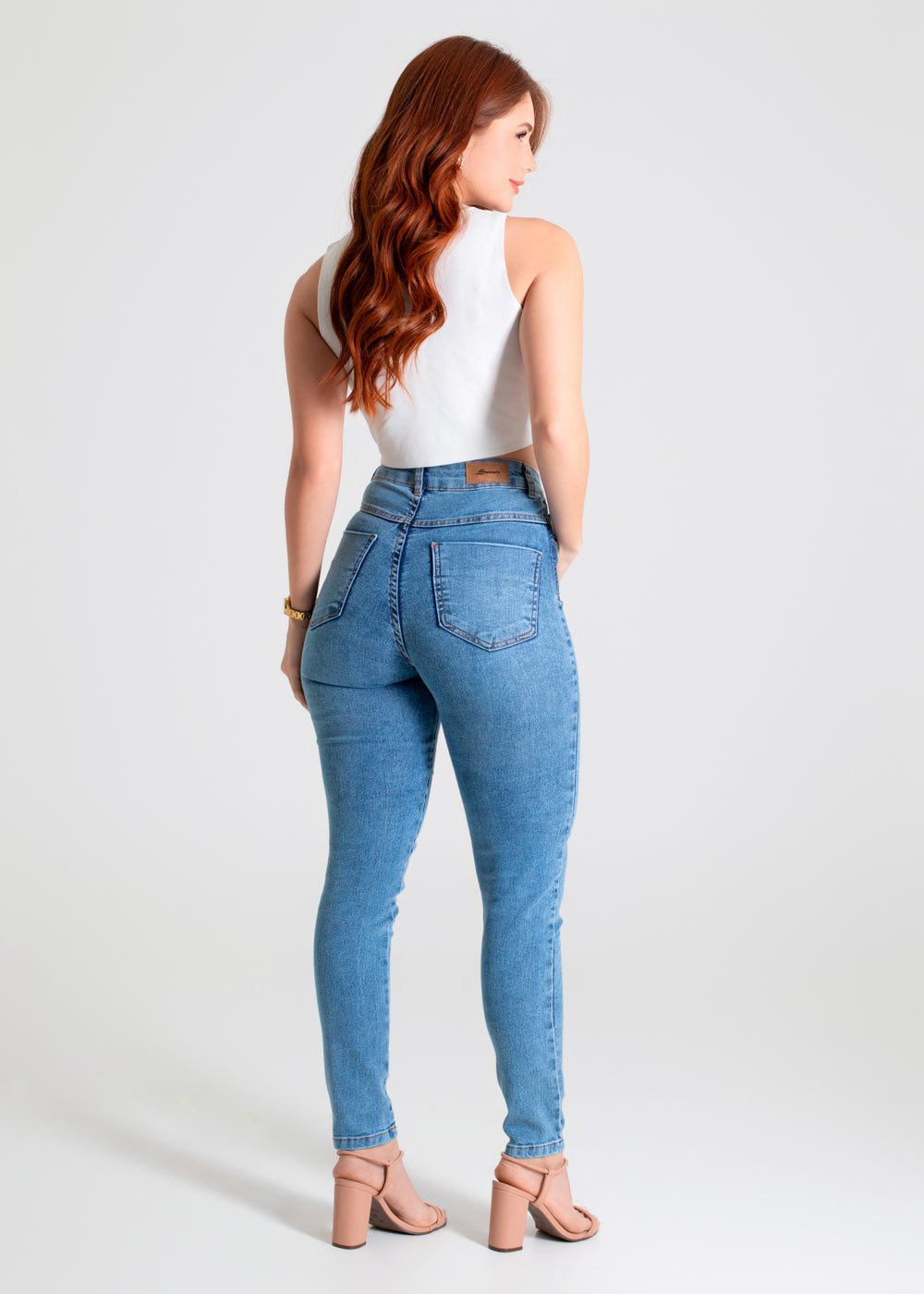 Calça Jeans Sawary Super Lipo - 279757 AZUL