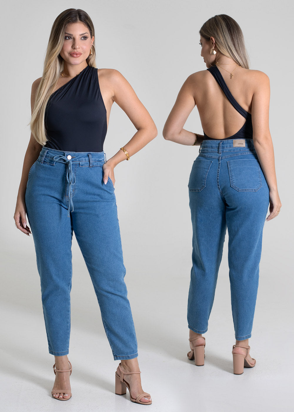Calça Jeans Sawary Mom - 279758 AZUL