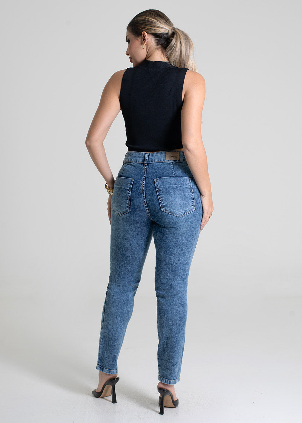 Calça Jeans Sawary Reta - 279760 AZUL
