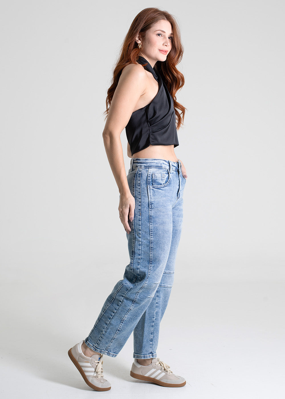 Calça Jeans Sawary Barrel - 279781 AZUL