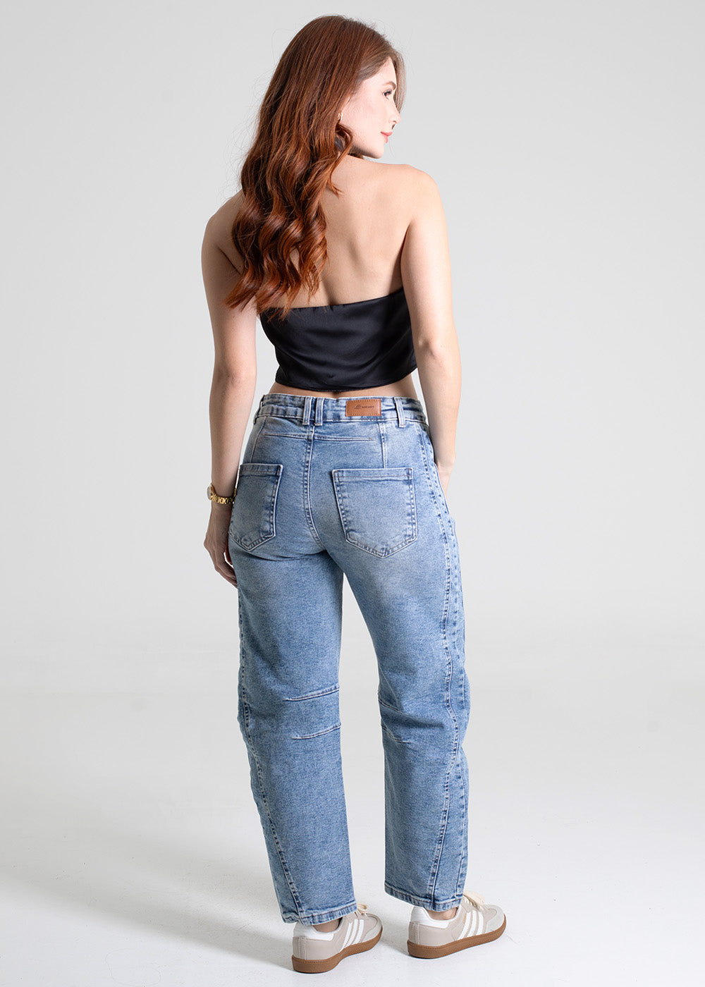 Calça Jeans Sawary Barrel - 279781 AZUL