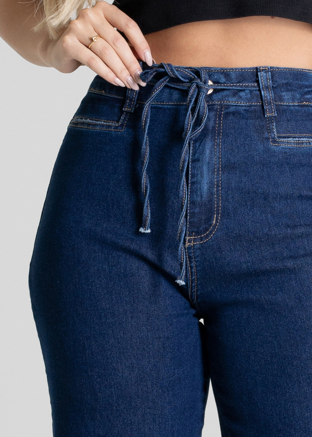 Calça Jeans Sawary Wide Leg - 279794 AZUL