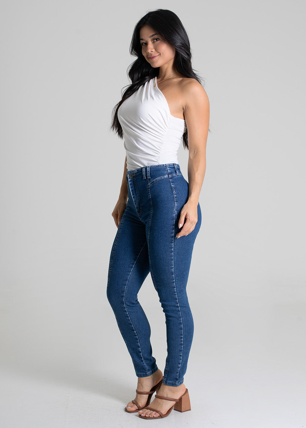 Calça Jeans Sawary Cigarrete - 279801 AZUL
