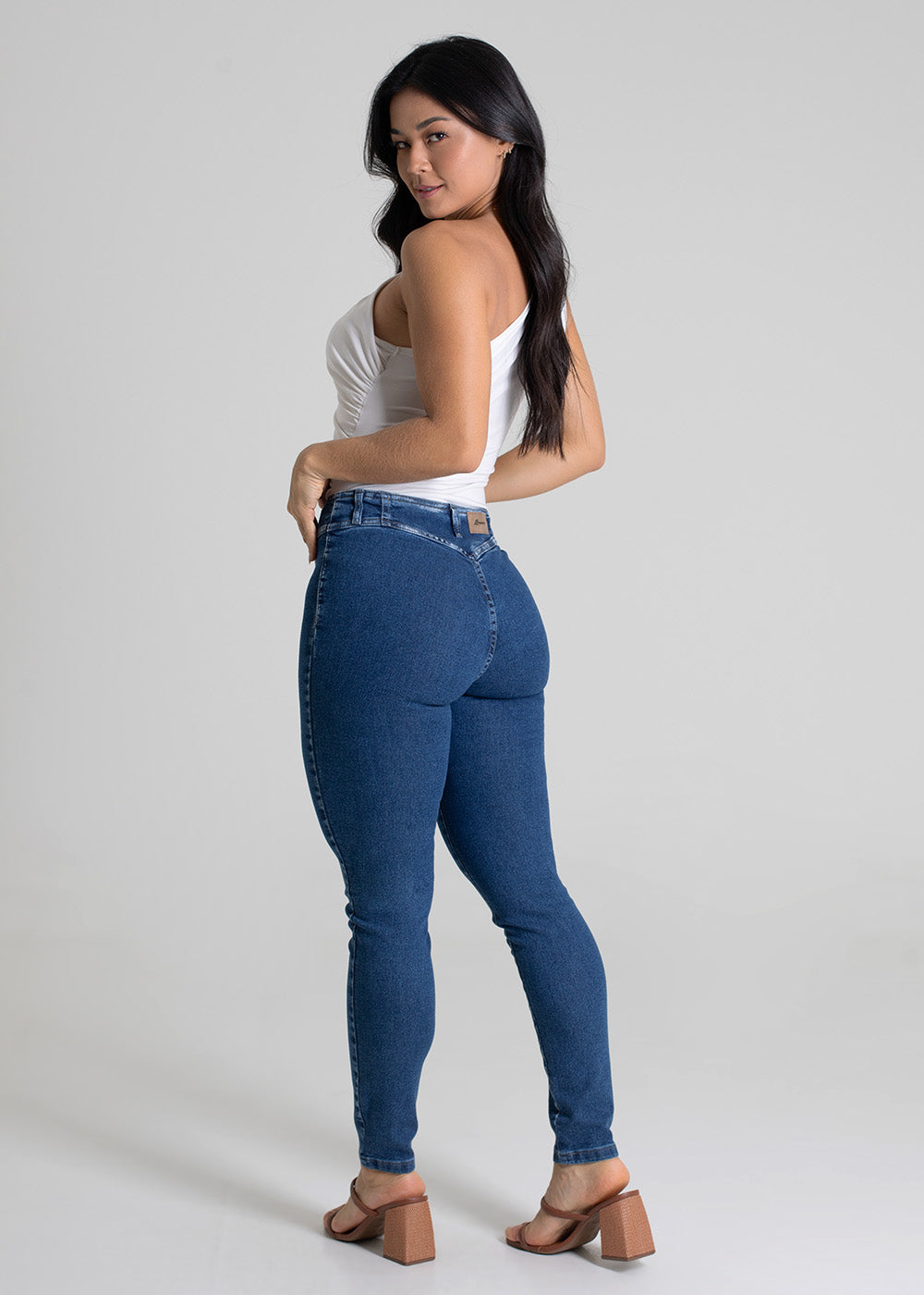 Calça Jeans Sawary Cigarrete - 279801 AZUL