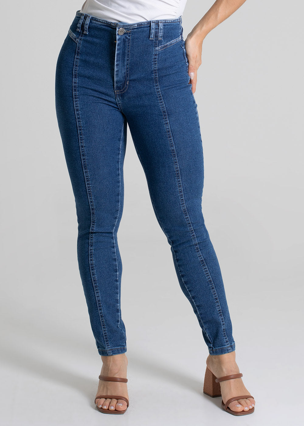 Calça Jeans Sawary Cigarrete - 279801 AZUL