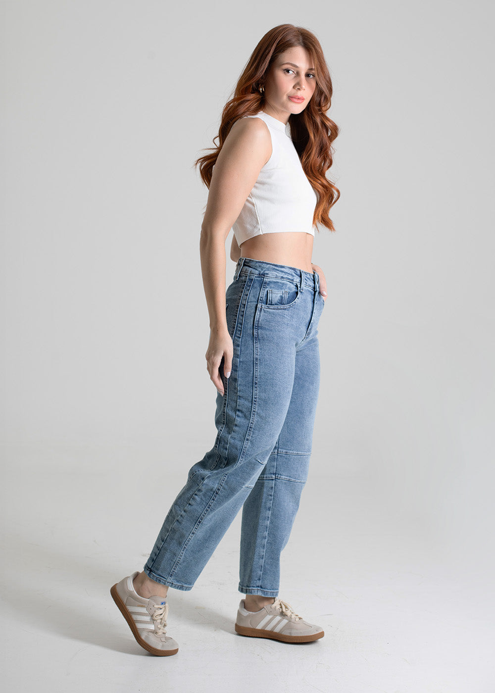 Calça Jeans Sawary Barrel - 279852 AZUL