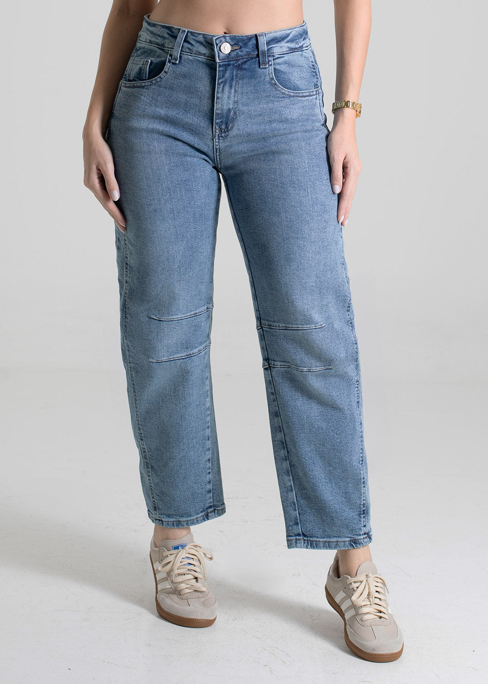 Calça Jeans Sawary Barrel - 279852 AZUL
