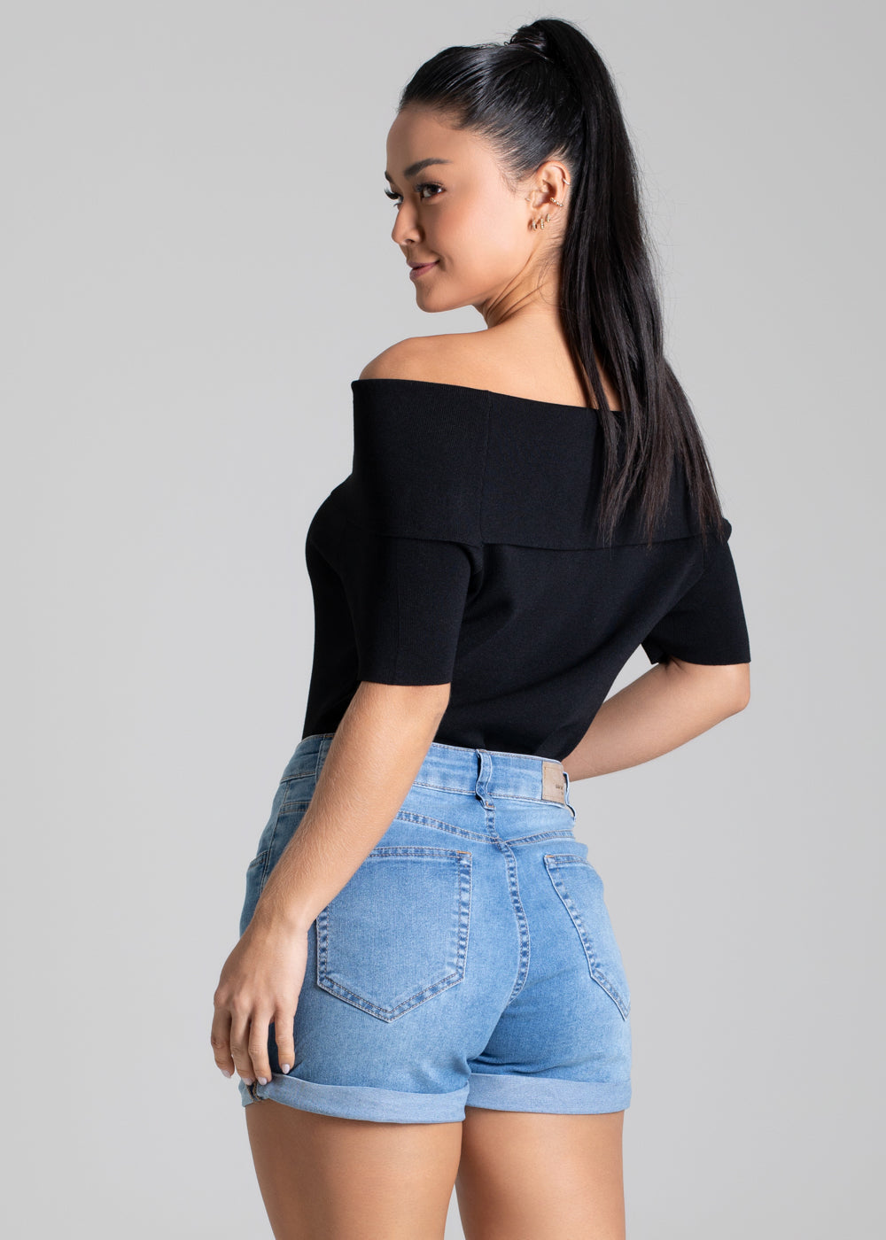 Shorts Jeans Sawary - 279854 AZUL