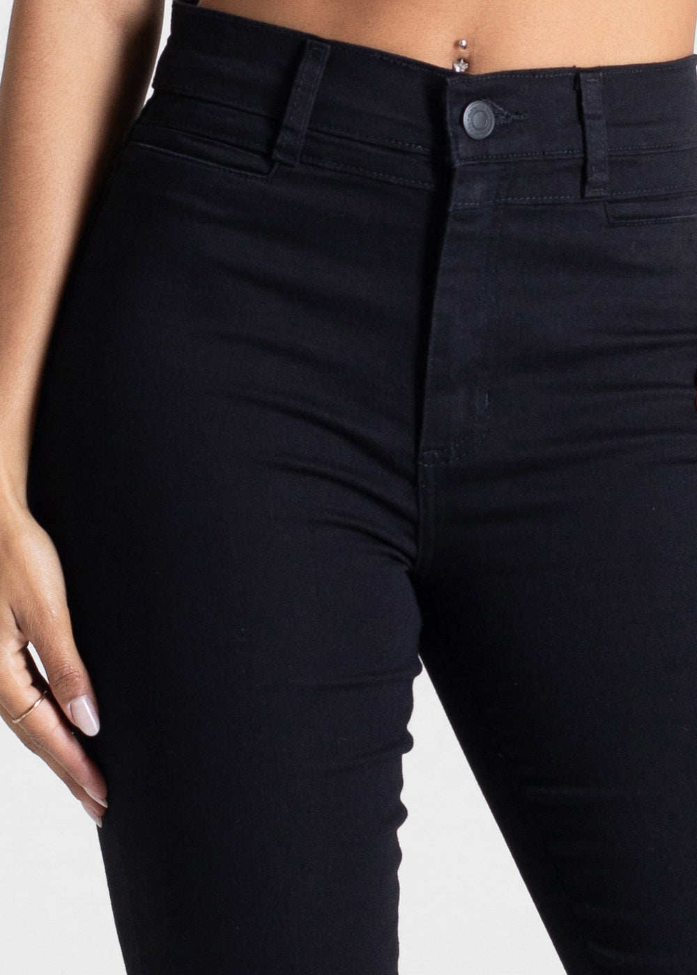 Calça Sarja Sawary Boot Cut - 279907 PRETO