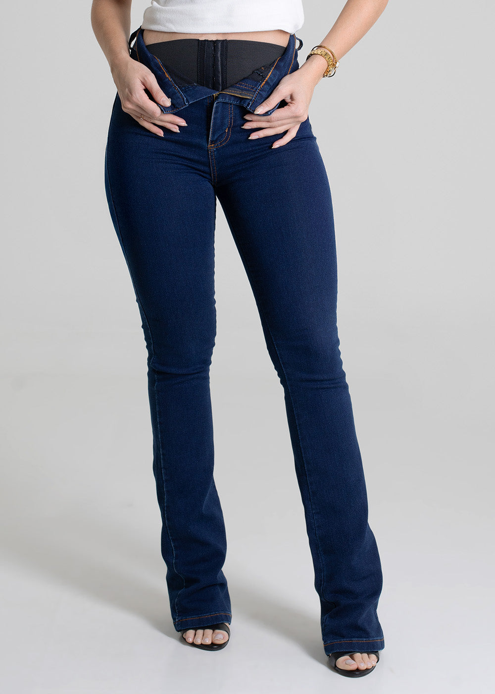 Calça Jeans Sawary Super Lipo - 279920 AZUL