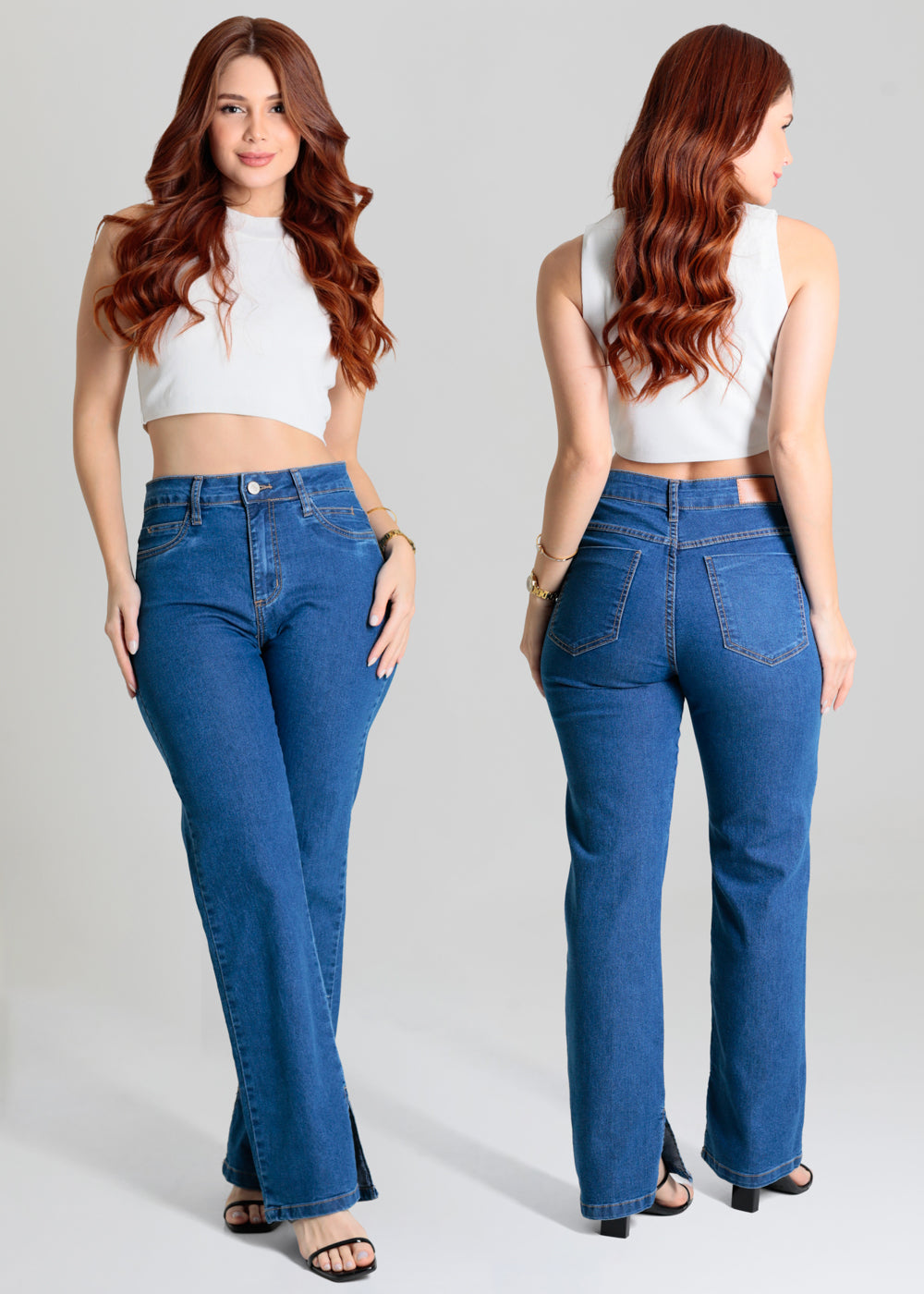 Calça Jeans Sawary Reta - 279923 AZUL