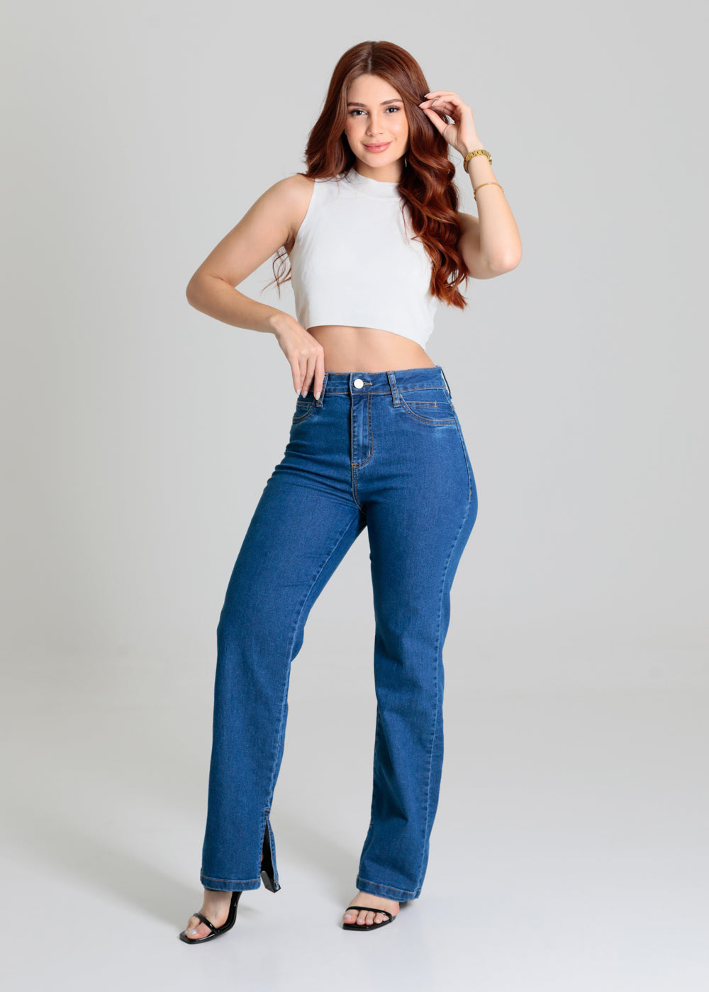 Calça Jeans Sawary Reta - 279923 AZUL