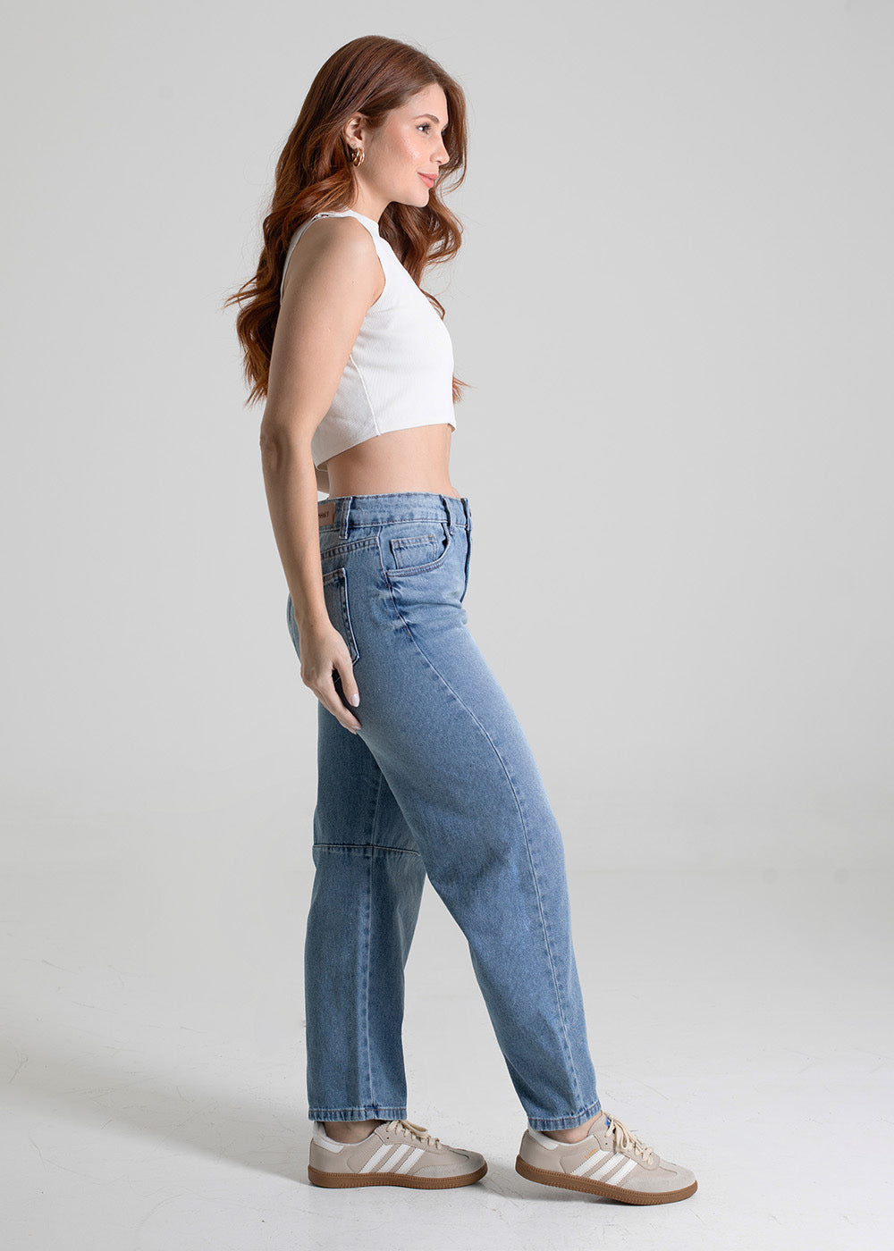 Calça Jeans Sawary Barrel - 279936 AZUL