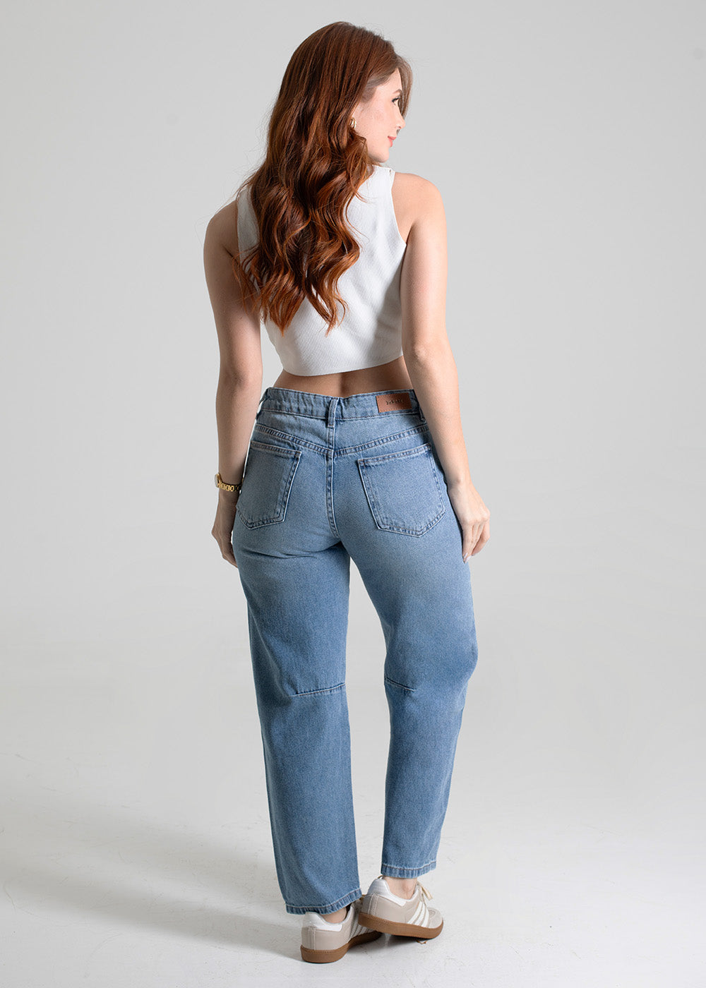 Calça Jeans Sawary Barrel - 279936 AZUL