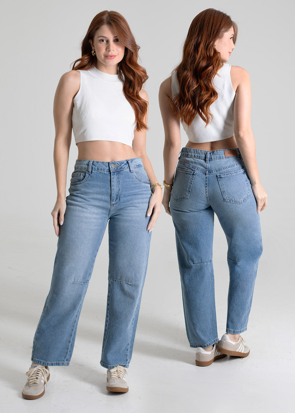 Calça Jeans Sawary Barrel - 279936 AZUL