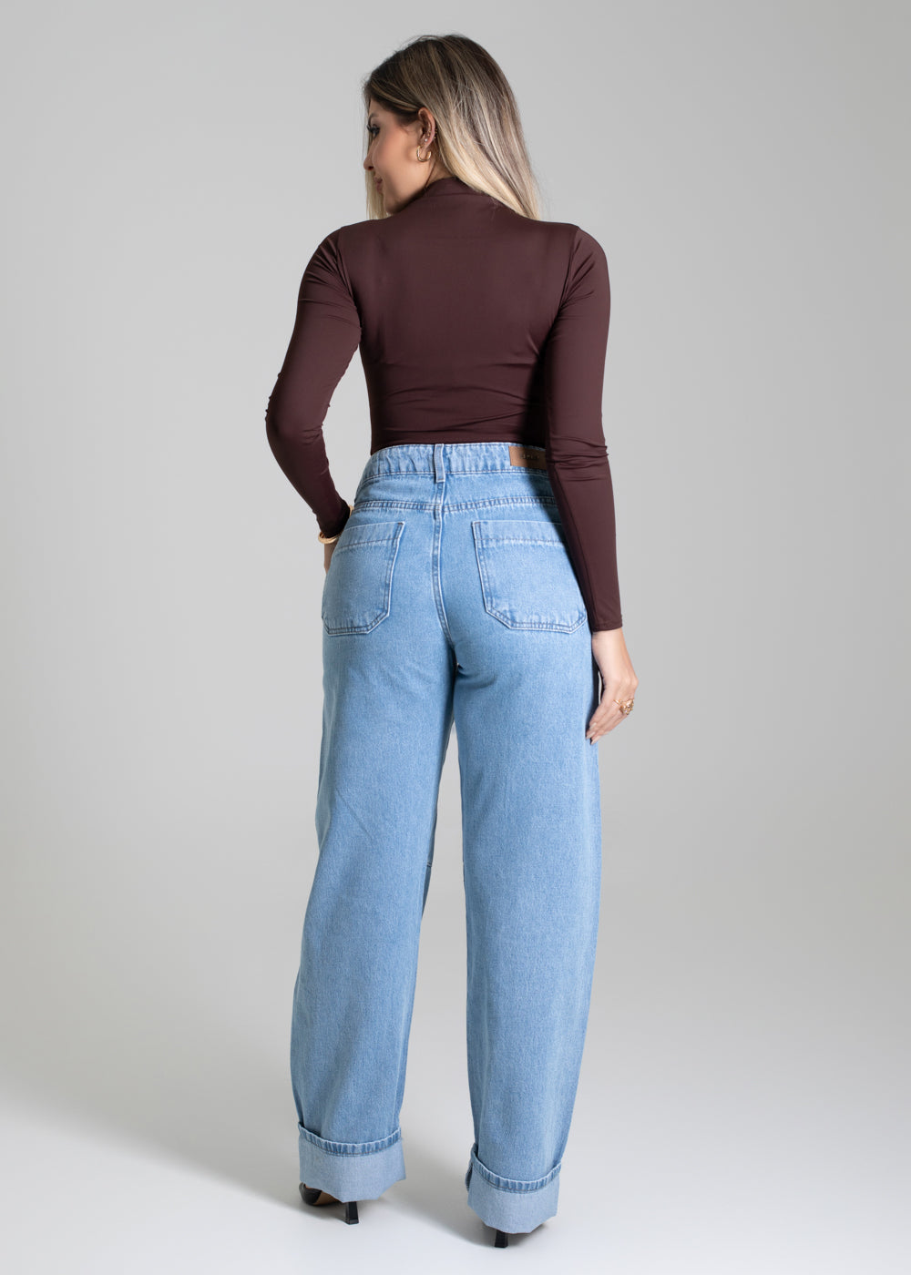 Calça Jeans Sawary Barrel - 279942 AZUL