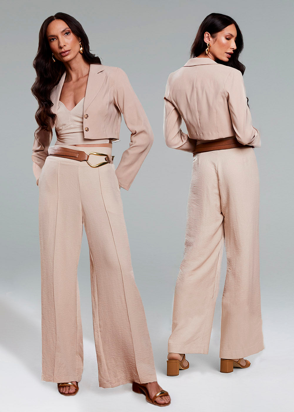 Calça Sawary Infinito - 279985 BEGE