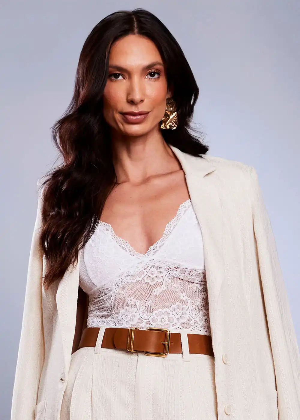 Top Sawary Renda - 279994 BRANCO