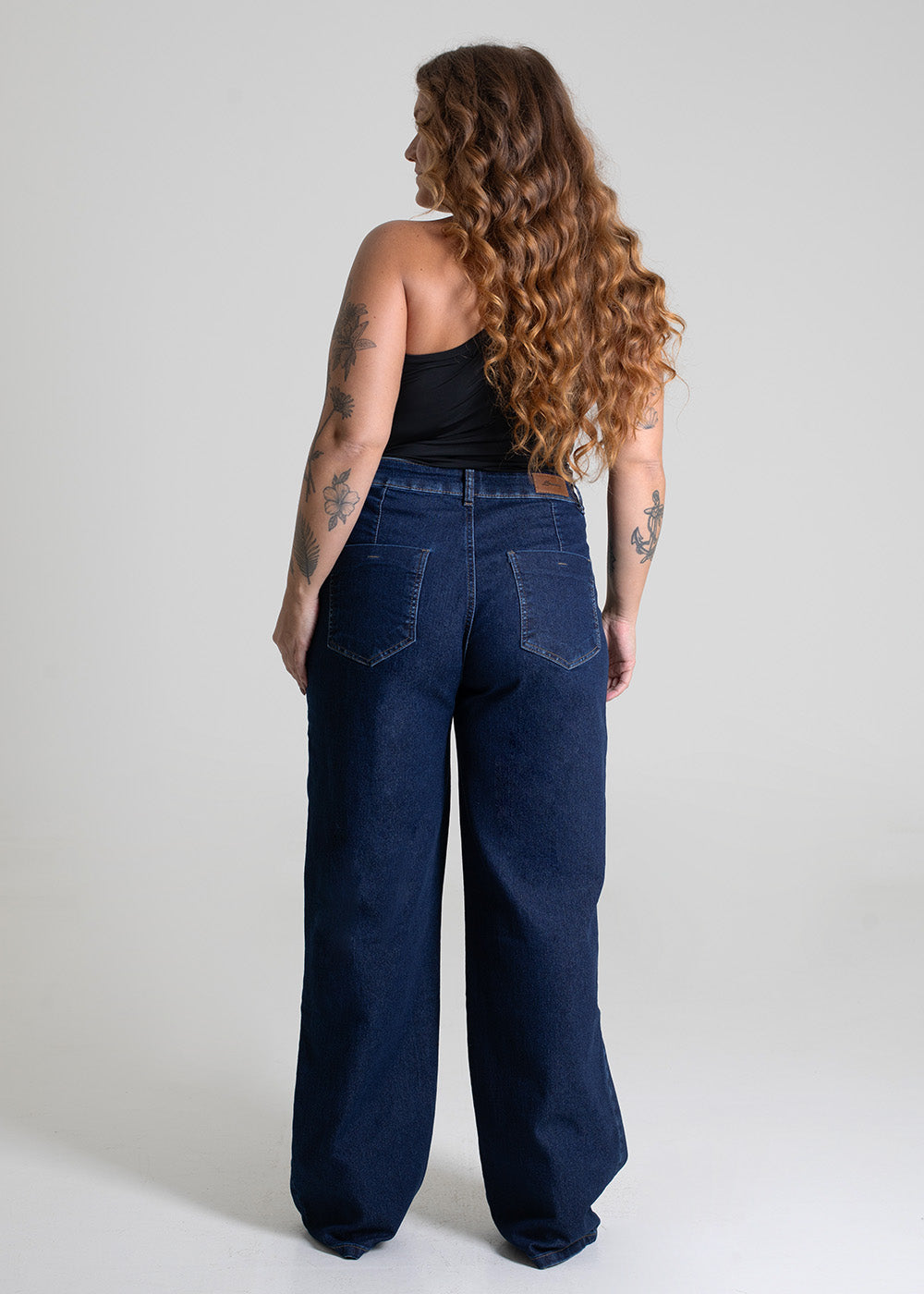 Calça Jeans Sawary Wide Leg - 280006 AZUL