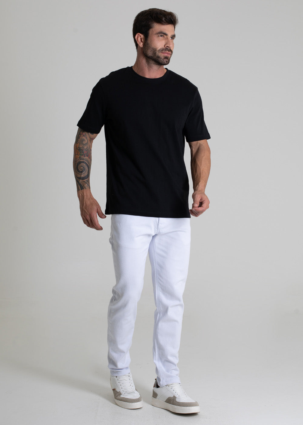 Calça Sarja Sawary Slim - 280011 BRANCO