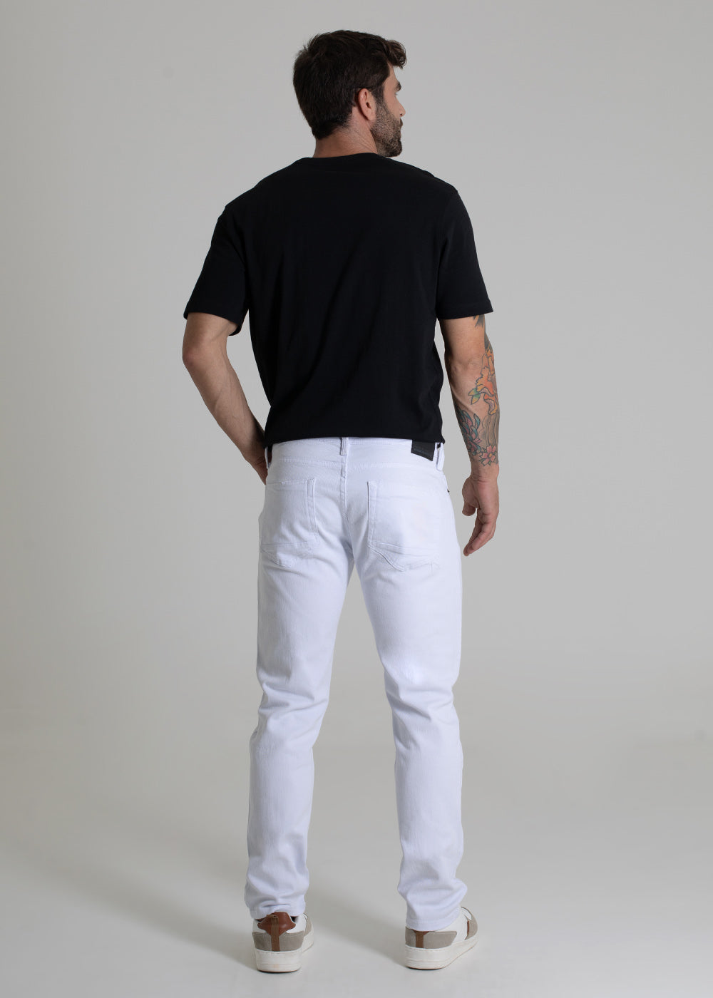 Calça Sarja Sawary Slim - 280011 BRANCO