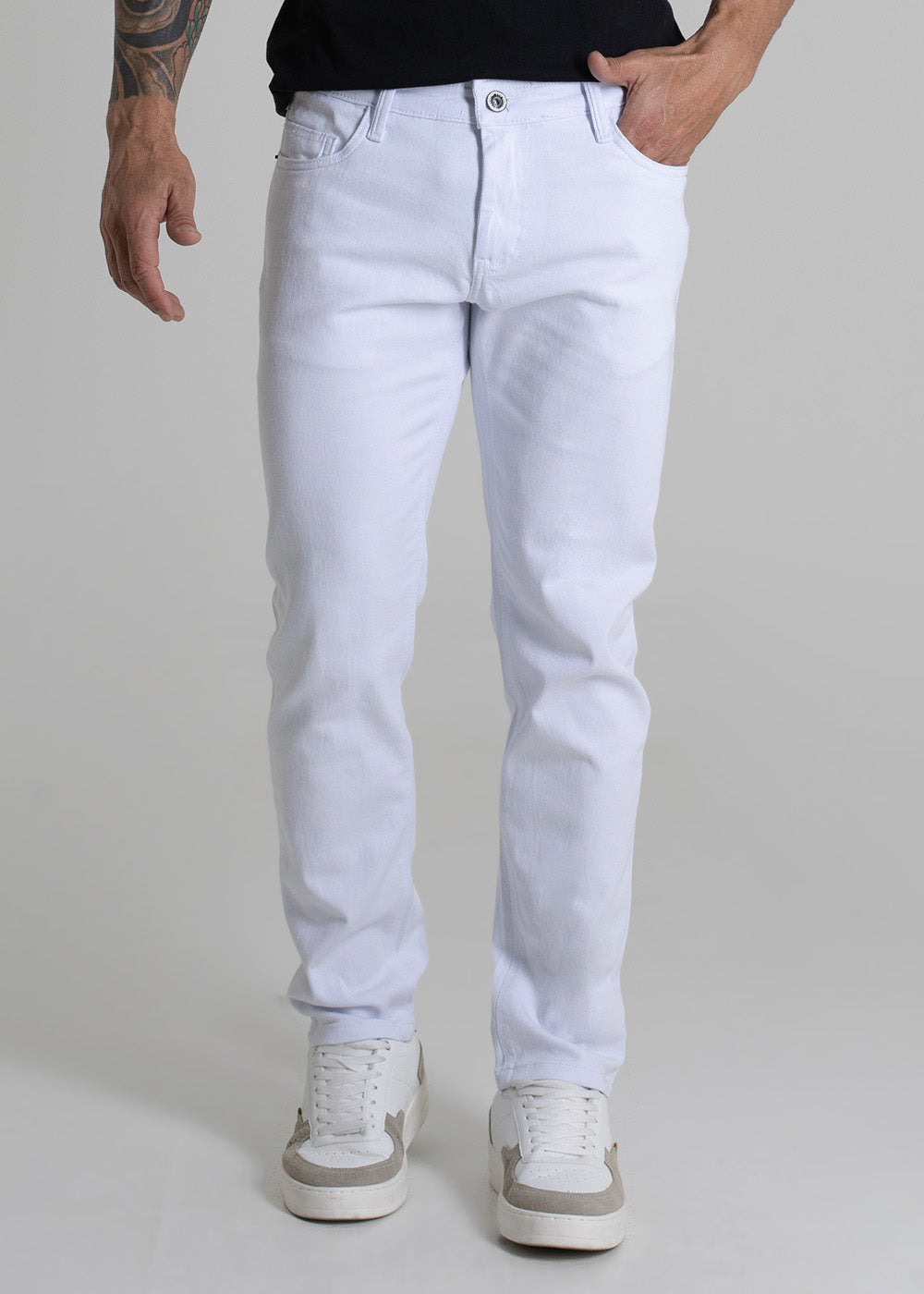Calça Sarja Sawary Slim - 280011 BRANCO
