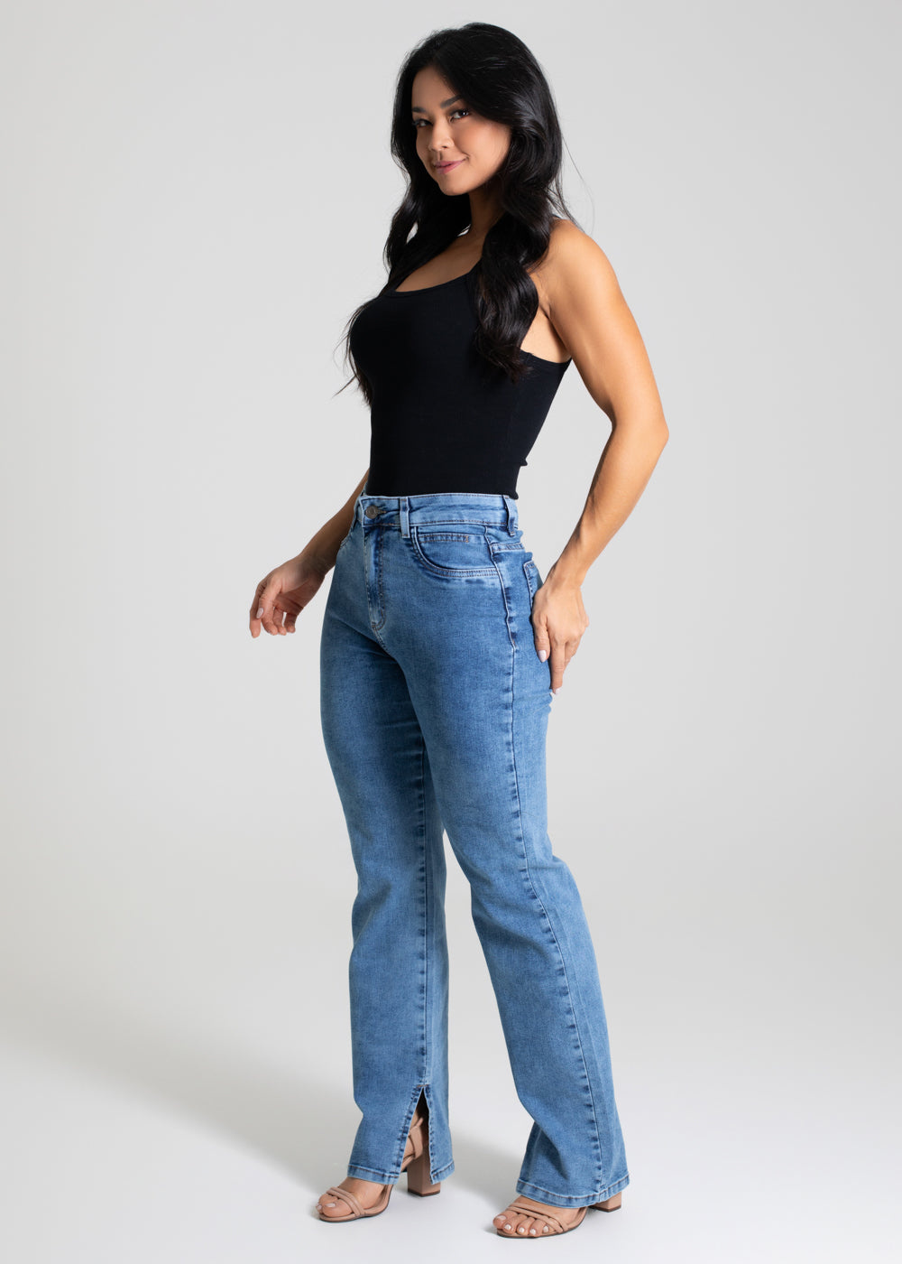 Calça Jeans Sawary Reta - 280012 AZUL