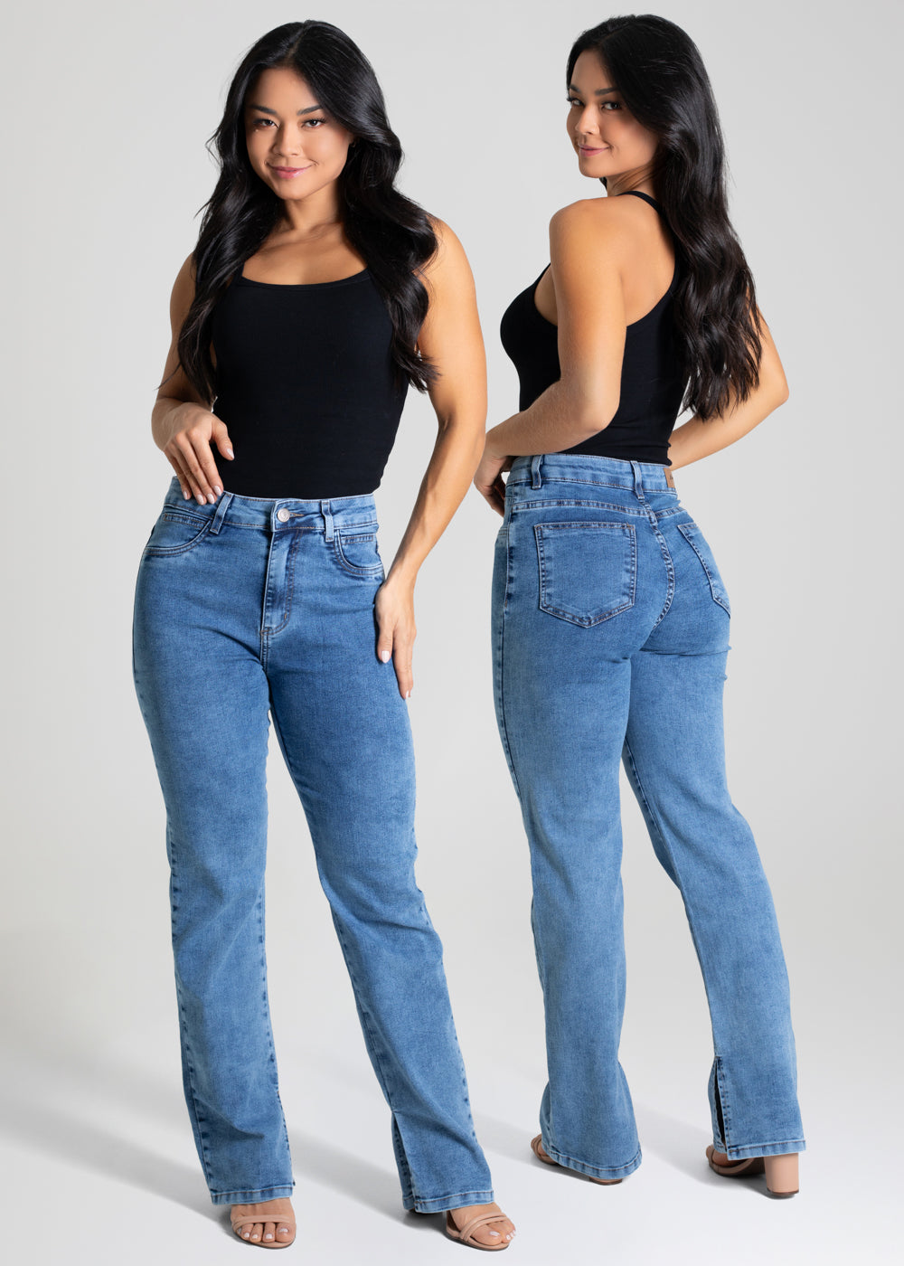 Calça Jeans Sawary Reta - 280012 AZUL