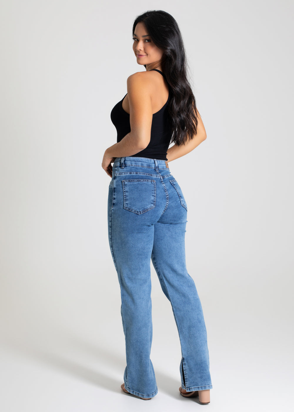 Calça Jeans Sawary Reta - 280012 AZUL
