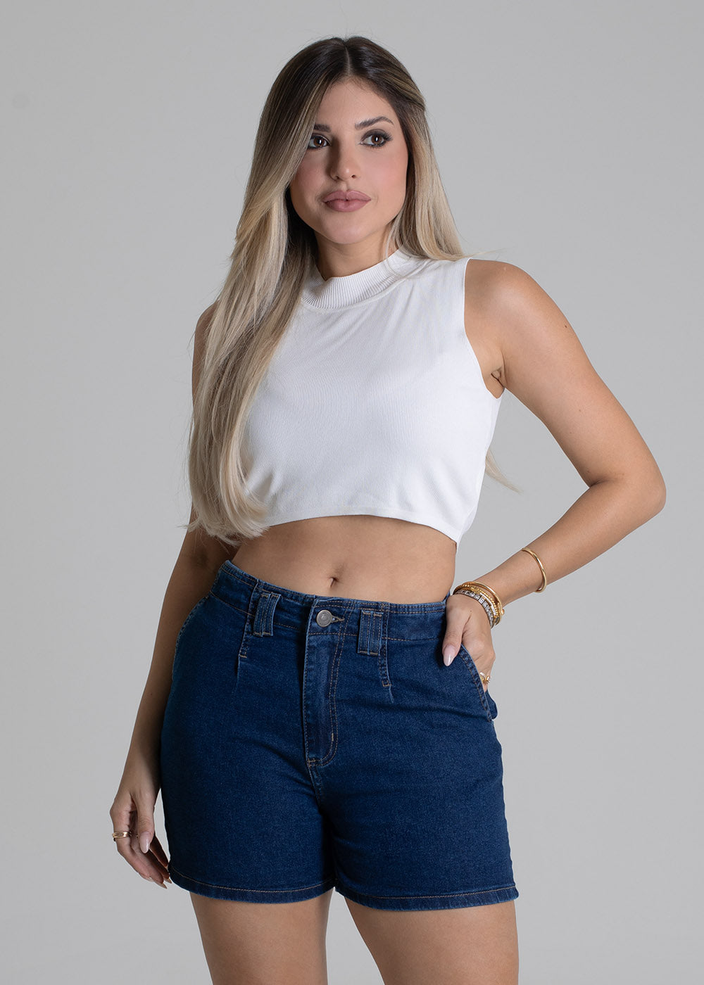 Shorts Jeans Sawary - 280015 AZUL