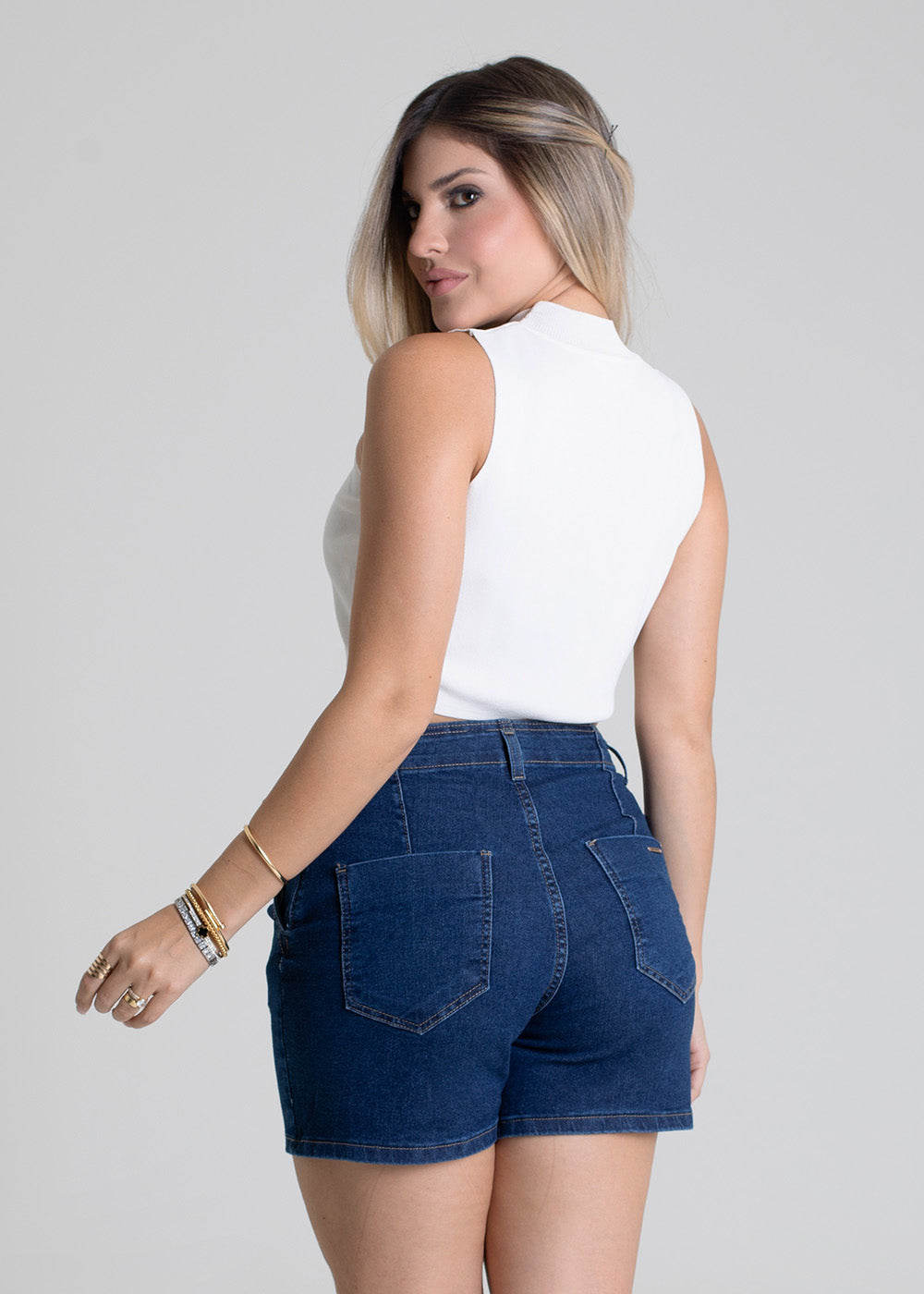 Shorts Jeans Sawary - 280015 AZUL